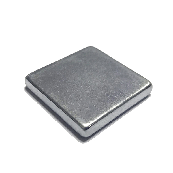 Square galvanized neodymium iron boron magnet