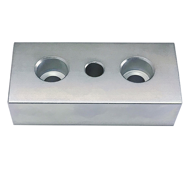 Square countersunk hole neodymium iron boron magnet