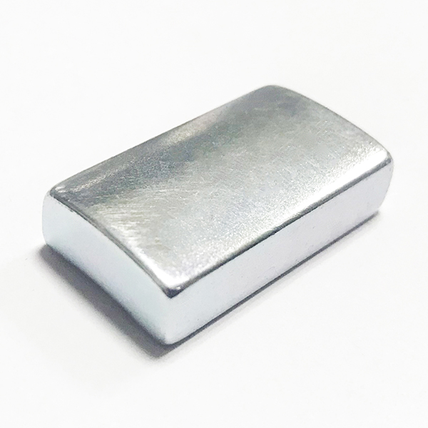 Galvanized tile neodymium iron boron magnet