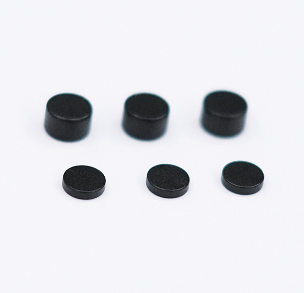 Black epoxy circular neodymium iron boron magnet